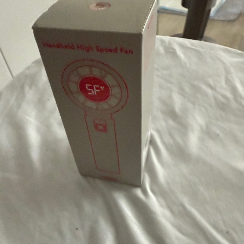 Handheld High Speed Fan - Red